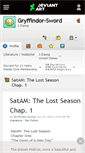 Mobile Screenshot of gryffindor-sword.deviantart.com