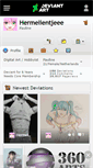 Mobile Screenshot of hermelientjeee.deviantart.com