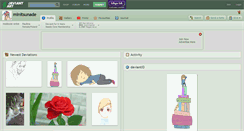 Desktop Screenshot of minitsunade.deviantart.com