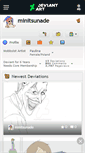 Mobile Screenshot of minitsunade.deviantart.com