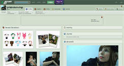 Desktop Screenshot of lyriabrokenwings.deviantart.com