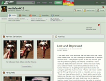 Tablet Screenshot of hentiafan4432.deviantart.com