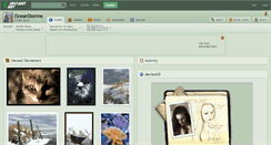 Desktop Screenshot of oceanstorme.deviantart.com