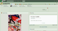 Desktop Screenshot of kawaiiamethist.deviantart.com