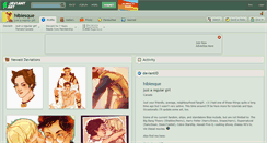Desktop Screenshot of hibiesque.deviantart.com