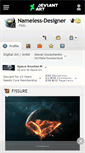 Mobile Screenshot of nameless-designer.deviantart.com