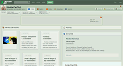 Desktop Screenshot of kisaita-fanclub.deviantart.com