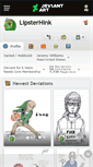 Mobile Screenshot of lipsterhink.deviantart.com