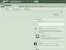Tablet Screenshot of fayansue.deviantart.com