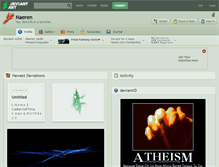Tablet Screenshot of naeren.deviantart.com