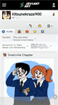 Mobile Screenshot of kitsunekraze900.deviantart.com