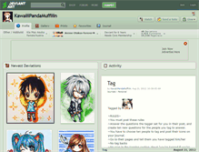 Tablet Screenshot of kawaiiipandamuffiiin.deviantart.com