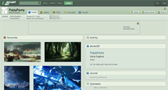 Desktop Screenshot of fuzzyfunny.deviantart.com