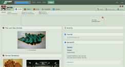 Desktop Screenshot of jansta.deviantart.com