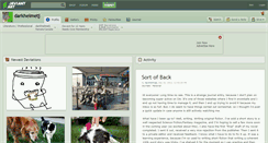 Desktop Screenshot of darkhelmetj.deviantart.com