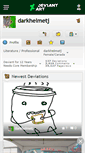 Mobile Screenshot of darkhelmetj.deviantart.com