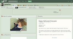 Desktop Screenshot of cosplayfan1.deviantart.com