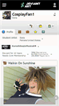 Mobile Screenshot of cosplayfan1.deviantart.com