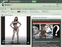 Tablet Screenshot of ganassa.deviantart.com