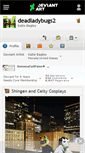 Mobile Screenshot of deadladybugs2.deviantart.com