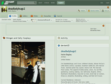 Tablet Screenshot of deadladybugs2.deviantart.com