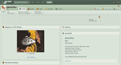 Desktop Screenshot of electricfox.deviantart.com