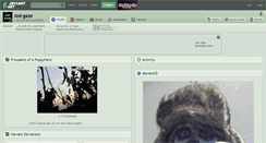 Desktop Screenshot of lost-gaze.deviantart.com