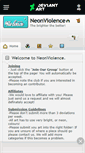Mobile Screenshot of neonviolence.deviantart.com