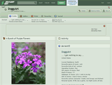 Tablet Screenshot of doggyart.deviantart.com