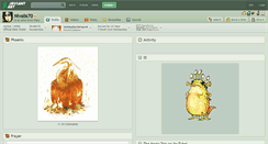 Desktop Screenshot of nivalis70.deviantart.com