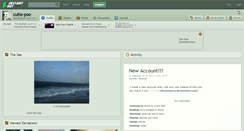 Desktop Screenshot of cutie-poo.deviantart.com