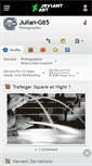 Mobile Screenshot of julian-g85.deviantart.com