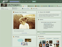 Tablet Screenshot of indie-photography.deviantart.com