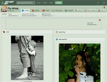 Tablet Screenshot of fly-whisk.deviantart.com