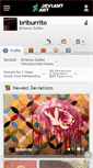 Mobile Screenshot of briburrito.deviantart.com