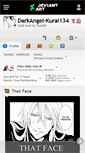 Mobile Screenshot of darkangel-kurai134.deviantart.com