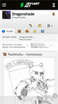 Mobile Screenshot of dragonshade.deviantart.com
