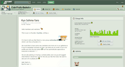 Desktop Screenshot of club-fruits-basket.deviantart.com