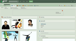 Desktop Screenshot of dedreams.deviantart.com