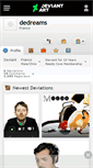 Mobile Screenshot of dedreams.deviantart.com