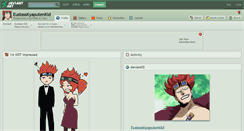 Desktop Screenshot of eustasskyaputenkid.deviantart.com