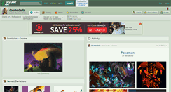 Desktop Screenshot of doomedarts.deviantart.com