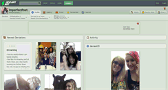 Desktop Screenshot of imperfectpoet.deviantart.com