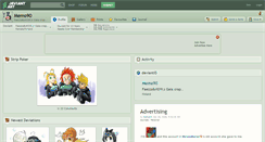 Desktop Screenshot of memo90.deviantart.com