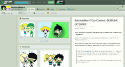 Desktop Screenshot of butchubbles.deviantart.com