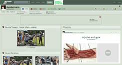 Desktop Screenshot of monstermann.deviantart.com