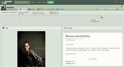 Desktop Screenshot of murme.deviantart.com