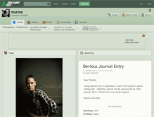 Tablet Screenshot of murme.deviantart.com
