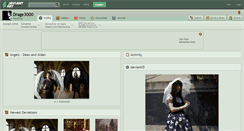 Desktop Screenshot of drage3000.deviantart.com