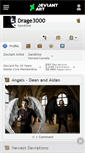 Mobile Screenshot of drage3000.deviantart.com